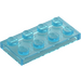LEGO Transparent Light Blue Plate 2 x 4 (3020 / 5584)