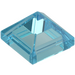 LEGO Transparent Light Blue Slope 1 x 1 x 0.7 Pyramid (22388 / 35344)