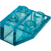 LEGO Transparent Light Blue Slope 2 x 2 (45°) Inverted (3660 / 7261) LEGO Transparent Light Blue Slope 2 x 2 (45°) Inverted (3660 / 7261)