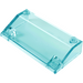 LEGO Transparent Light Blue Slope 3 x 6 (25°) without Inner Walls (35283 / 58181)