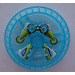 LEGO Transparentes Hellblau Technic Disk 5 x 5 mit Krabbe mit Spying Glasses (32351)