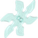 LEGO Transparent Light Blue Throwing Star with Hole (41125)