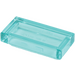 LEGO Transparent Light Blue Tile 1 x 2 with Groove (3069 / 30070)