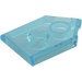 LEGO Transparent Light Blue Tile 2 x 3 Pentagonal (22385 / 35341)