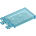 LEGO Transparent Light Blue Tile 2 x 3 with Horizontal Clips (&#039;U&#039; Clips) (30350)