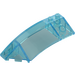 레고 투명한 라이트 블루 쐐기 구부러진 3 x 8 x 2 왼쪽 (41750 / 42020)