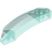 LEGO Transparent Light Blue Wedge Curved 3 x 8 x 2 Right (41749 / 42019)