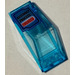 LEGO Transparentes Hellblau Windschutzscheibe 2 x 5 x 1.3 mit &#039;ASSEMBLY PROCESS: ENGAGED&#039; Aufkleber (6070)
