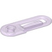 LEGO Transparent Light Purple Paper Clip - Clikits with 1 Hole (48200)