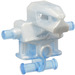 LEGO Transparentes Mittelblau Bad Roboter mit Marmoriert Pearl Licht Grau (53988 / 55315)