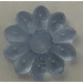 LEGO Transparent Medium Blue Clikits Daisy Small with 10 Petals (45456 / 46282)