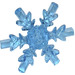 LEGO Transparant Middelblauw Ice Crystal (42409 / 53972)