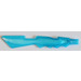 LEGO Transparant Middelblauw Ice Zwaard met Marbled Medium Blauw Shaft (11439)