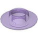 LEGO Transparent Medium Purple Clikits Bead Ring (Large, Thin, with Hole) (45472 / 45473)