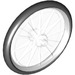 LEGO Transparent Minifigure Cycle Pneu 14 X 2 avec Minifigure Vélo Roue avec pneu amovible (86477)