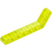 LEGO Transparent Neon Green Beam Bent 53 Degrees, 3 and 7 Holes (32271 / 42160)