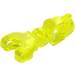 레고 투명한 네온 그린 빔 ~와 함께 볼 소켓 그리고 둘 Joints (90617)