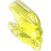 LEGO Transparentes Neongrün Bionicle Toa Kopf mit Kugelgelenk Cup (60901)