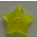 LEGO Transparent Neon Green Clikits Star 2 x 2 with Pin (45462)