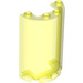 LEGO Vert néon transparent Cylindre 2 x 4 x 5 Demi (35313 / 85941)
