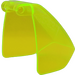 LEGO Transparent Neon Green Duplo Helicopter Cockpit (6345 / 17562)