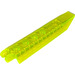 LEGO Transparant Neon Groen Scharnier Plaat 1 x 8 met Angled Kant Extensions (Vierkante plaat aan onderzijde) (14137 / 50334)