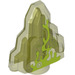 LEGO Transparent Neon Green Moonstone with Swamp Gas Decoration (10178 / 10545)
