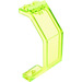 LEGO Transparent Neon Green Panel 3 x 2 x 6 Angled (2466 / 30226)