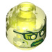 LEGO Vert néon transparent Plaine Diriger avec Décoration (Goujon de sécurité) (3626 / 65240)