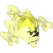 LEGO Transparentes Neongrün Skreemer Maske mit Lopsided Mouth (21588)