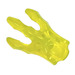 LEGO Transparent Neon Green Slime Claws with Bar Handle