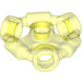 LEGO Transparentes Neongrün Waffe Halter Ring mit hohlem Bolzen (20612 / 65445)