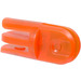 LEGO Transparentes Neonrot-Orange Arm Abschnitt mit 2 und 3 Stubs