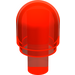 LEGO Transparant Neon Roodachtig Oranje Staaf 1 met lichte dekking (29380 / 58176)