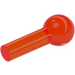 LEGO Transparent Neon Reddish Orange Bar 1 with Towball (22484 / 67692)