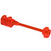 LEGO Transparent Neon Reddish Orange Bar 1 x 8 with Brick 1 x 2 Curved (No Axle Holder in Small End) (30359)