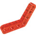 LEGO Transparant Neon Roodachtig Oranje Balk Krom 53 graden, 4 en 4 Gaten (32348 / 42165)