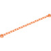LEGO Transparant Neon Roodachtig Oranje Keten met 21 Links (30104 / 60169)