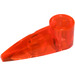 LEGO Orange rougeâtre néon transparent Griffe avec Essieu Trou (Bionicle Eye) (41669 / 48267)
