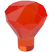 LEGO Transparent Neon Reddish Orange Diamond (28556 / 30153)