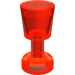 LEGO Transparent Neon Reddish Orange Goblet (2343 / 6269)