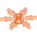 LEGO Transparent Neon Reddish Orange Ice Crystal (42409 / 53972)
