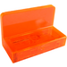 LEGO Orange Rougeâtre Néon Transparent Panneau 1 x 2 x 1 avec coins arrondis (4865 / 26169)