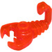 LEGO Transparent Neon Reddish Orange Scorpion (28839 / 30169)