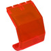 LEGO Transparent Neon Reddish Orange Windscreen 4 x 4 x 3.6 Helicopter (2483 / 81800)