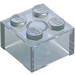 LEGO Transparent Opal Brick 2 x 2 (3003)