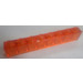 LEGO Transparent Orange Brick 1 x 8 (3008)