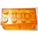 LEGO Transparant oranje Steen 2 x 4 (3001 / 72841)