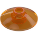 LEGO Transparent Orange Dish 2 x 2 (4740 / 30063) LEGO Transparent Orange Dish 2 x 2 (4740 / 30063)