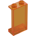 LEGO Transparentes Orange Paneel 1 x 2 x 3 mit Seitenstützen - Hohlnoppen (35340 / 87544)